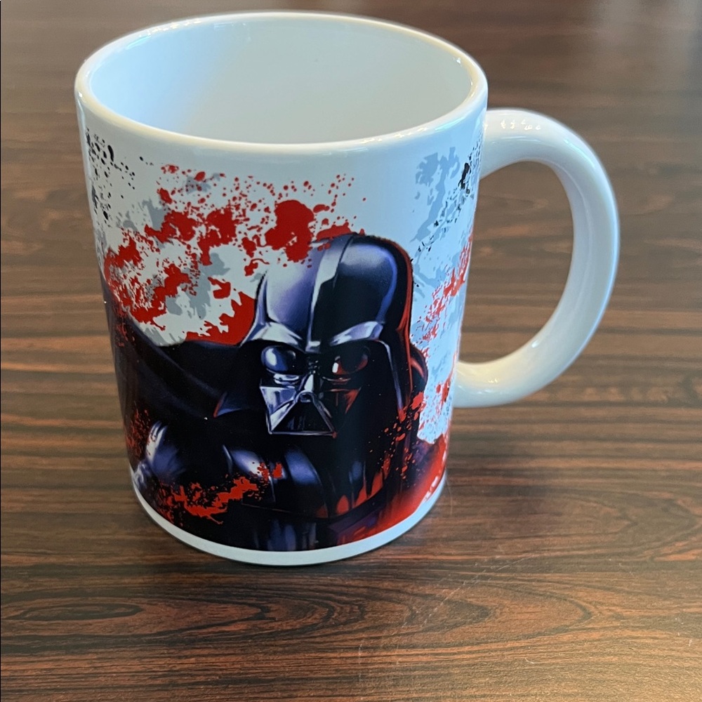 Star Wars Darth Vader Mug - Black, Red, and White